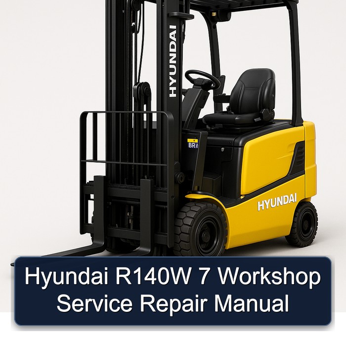 Hyundai R140W 7 Workshop Manual de servicio y reparación