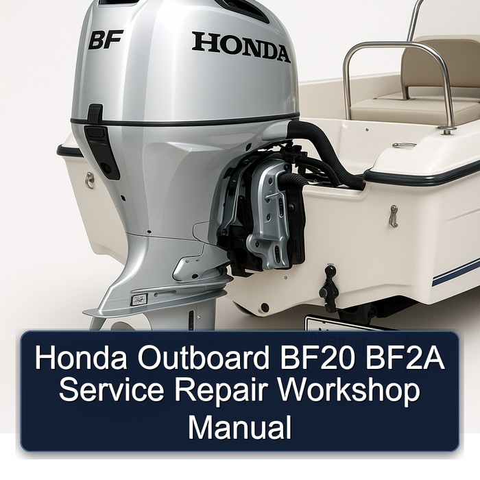 Honda Outboard BF20 BF2A Service Repair Workshop Manual 