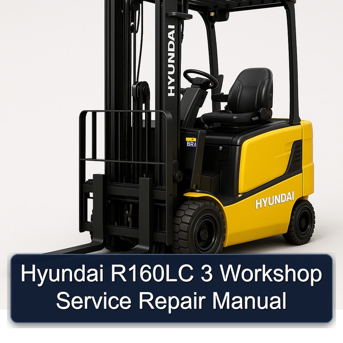 Hyundai R160LC 3 Workshop Manual de servicio y reparación