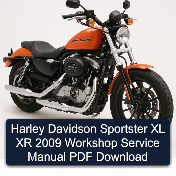 Harley Davidson Sportster XL XR 2009 Workshop Service Manual PDF Download