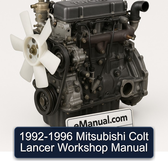 1992-1996 Mitsubishi Colt Lancer Workshop Manual