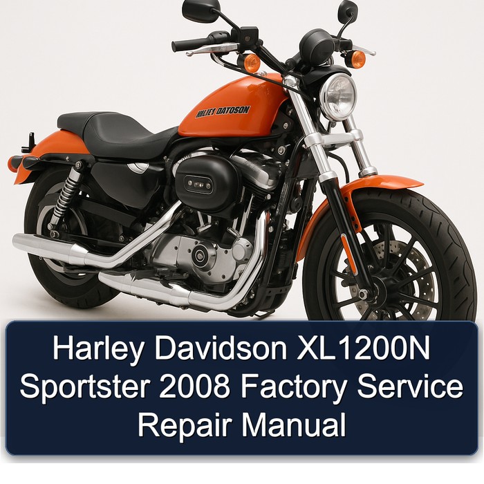 Harley Davidson XL1200N Sportster 2008 Factory Service Repair Manual