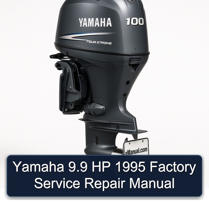 Yamaha 9.9 HP 1995 Factory Service Repair Manual 