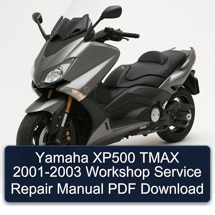 Yamaha XP500 TMAX 2001-2003 Workshop Manual de servicio y reparación PDF Download