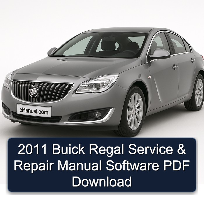 2011 Buick Regal Service & Repair Manual Software PDF Download