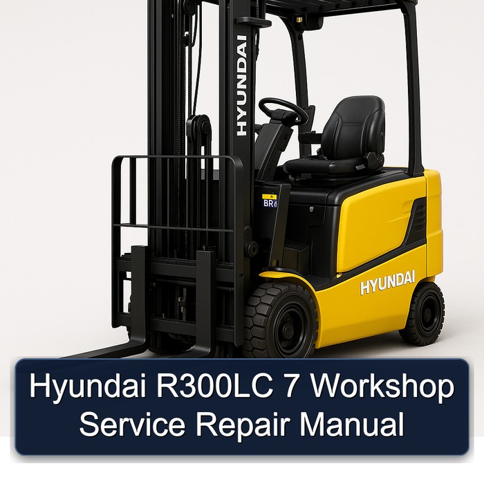 Manual de Reparación y Servicio de Taller Hyundai R300LC-7