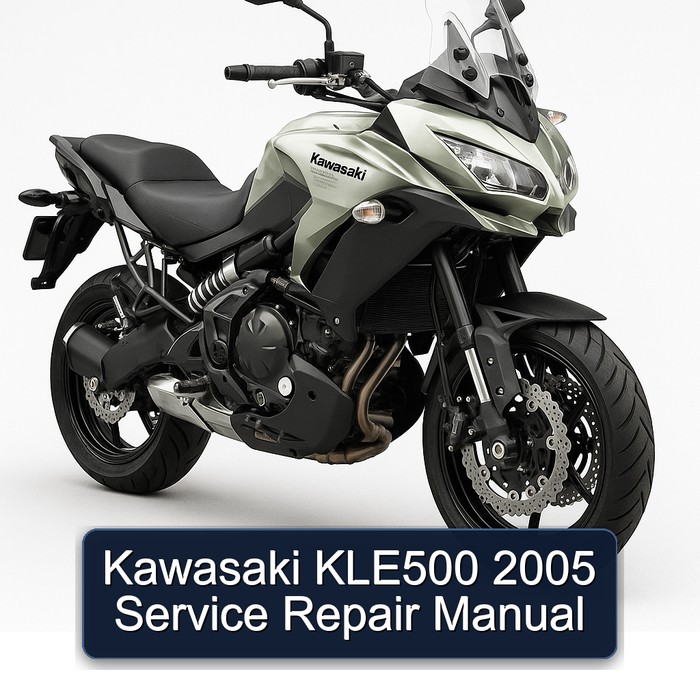 Kawasaki KLE500 2005 Manual de servicio y reparación