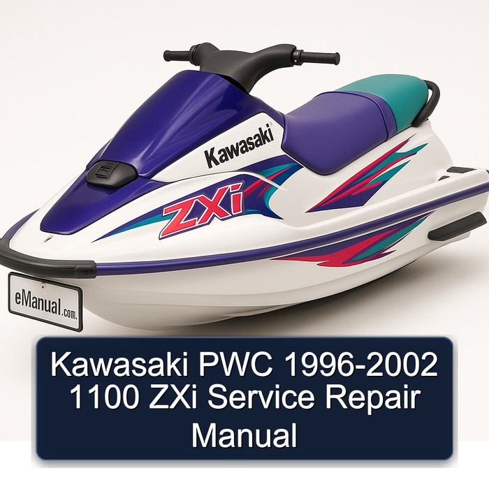 Kawasaki PWC 1996-2002 1100 ZXi Service Repair Manual