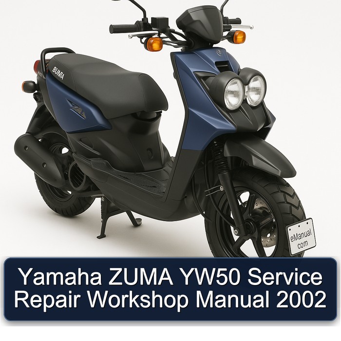 Yamaha ZUMA YW50 Service Repair Workshop Manual 2002