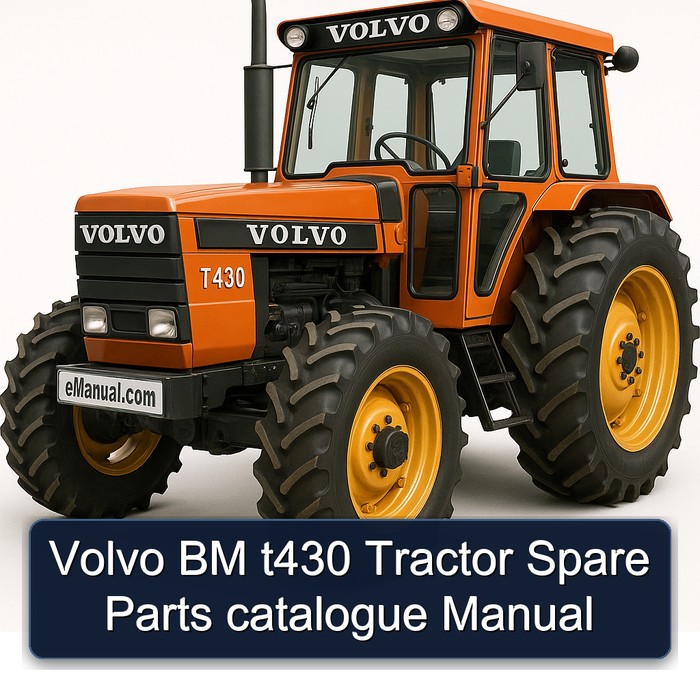 Volvo BM t430 Traktor Ersatzteilkatalog Handbuch