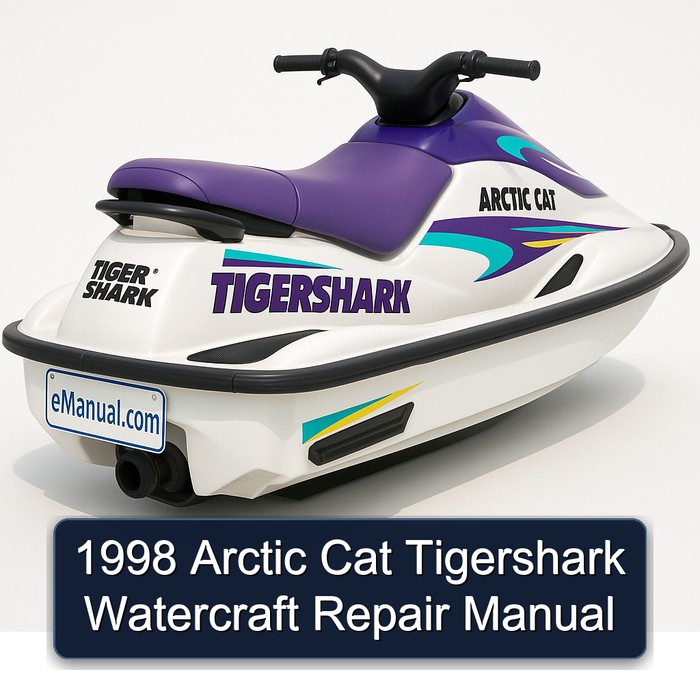 1998 Arctic Cat Tigershark Watercraft Repair Manual 