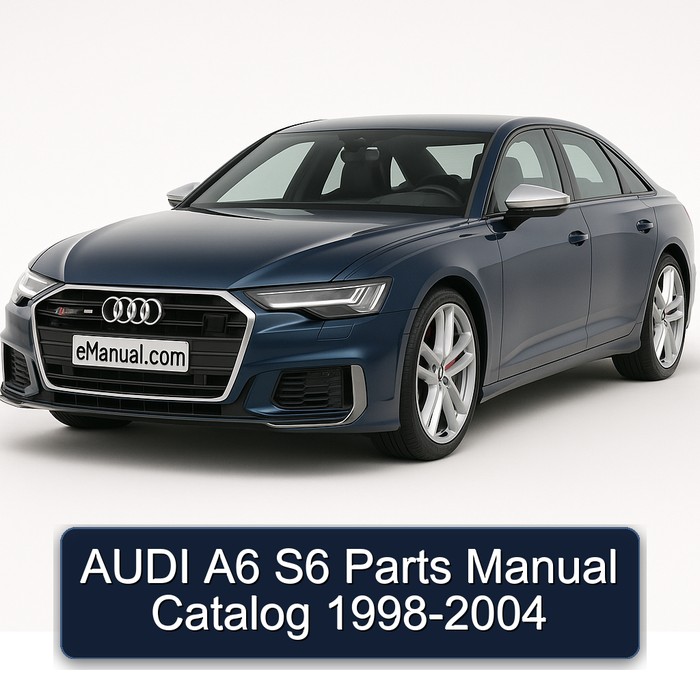 AUDI A6 S6 Parts Manual Catalog 1998-2004