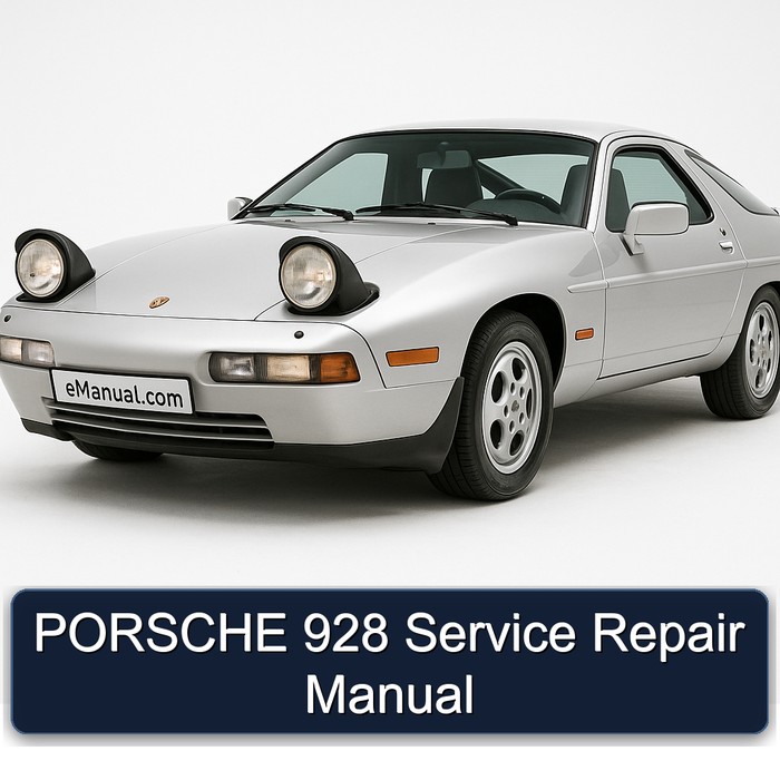 PORSCHE 928 Manual de servicio y reparación