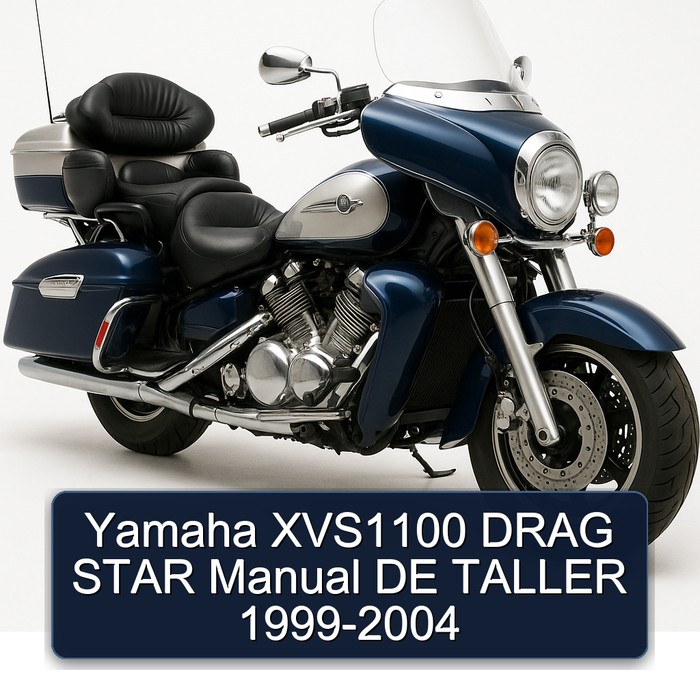 2004 Yamaha XVS1100 Drag Star Manual De Taller PDF Download
