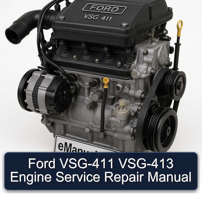 Ford VSG-411 VSG-413 Engine Service Repair Manual
