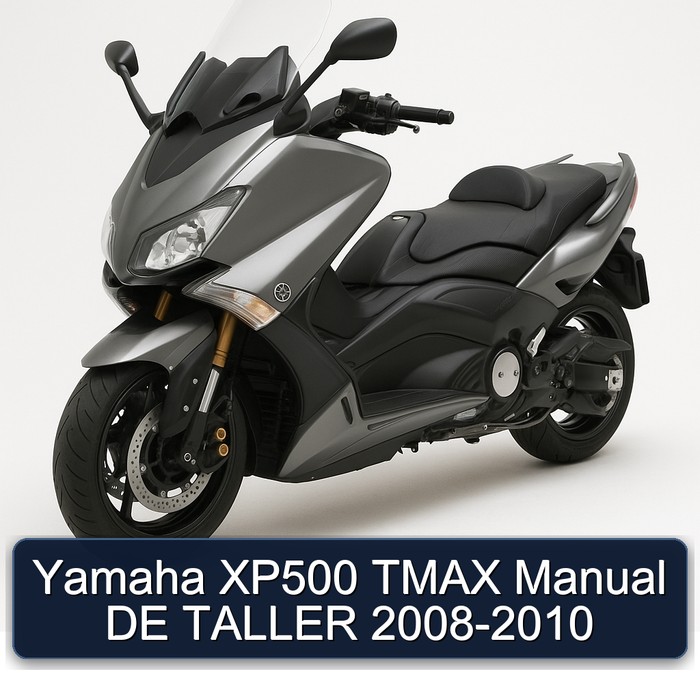 Yamaha XP500 TMAX Manual DE TALLER 2008-2010