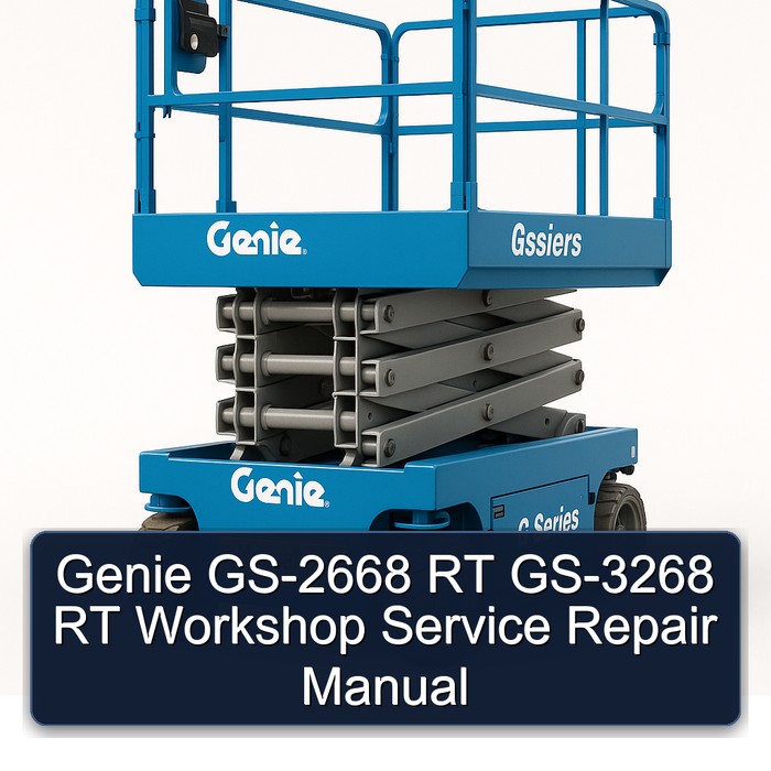 Genie GS-2668 RT GS-3268 RT Workshop Service Repair Manual