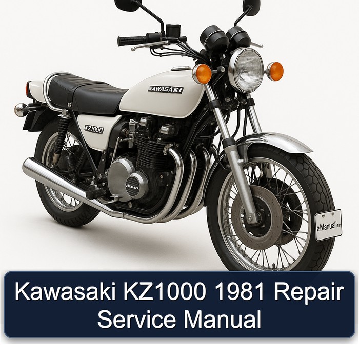 Kawasaki KZ1000 1981 Repair Service Manual