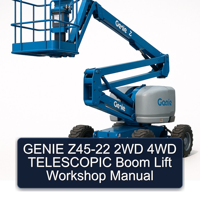 Genie Z45-22 2WD/4WD Teleskop-Arbeitsbühne Werkstatt Handbuch