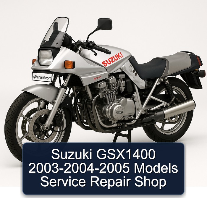 Suzuki GSX1400 2003-2004-2005 Models Service Repair Shop