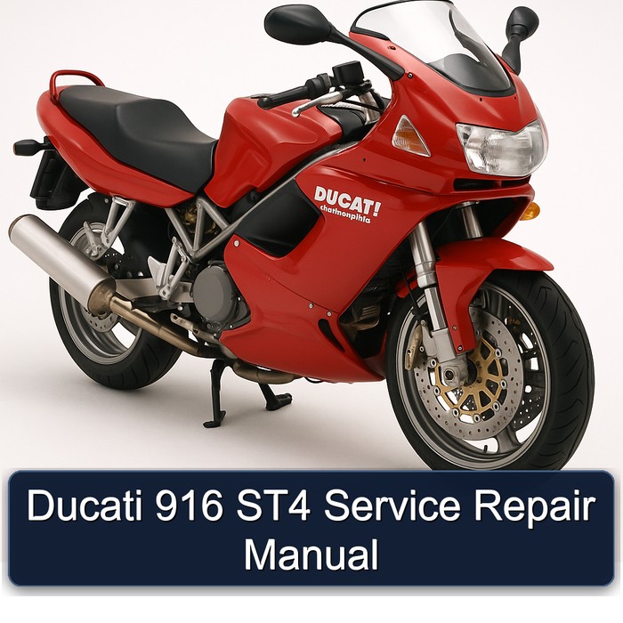 Ducati 916 ST4 Manual de servicio y reparación