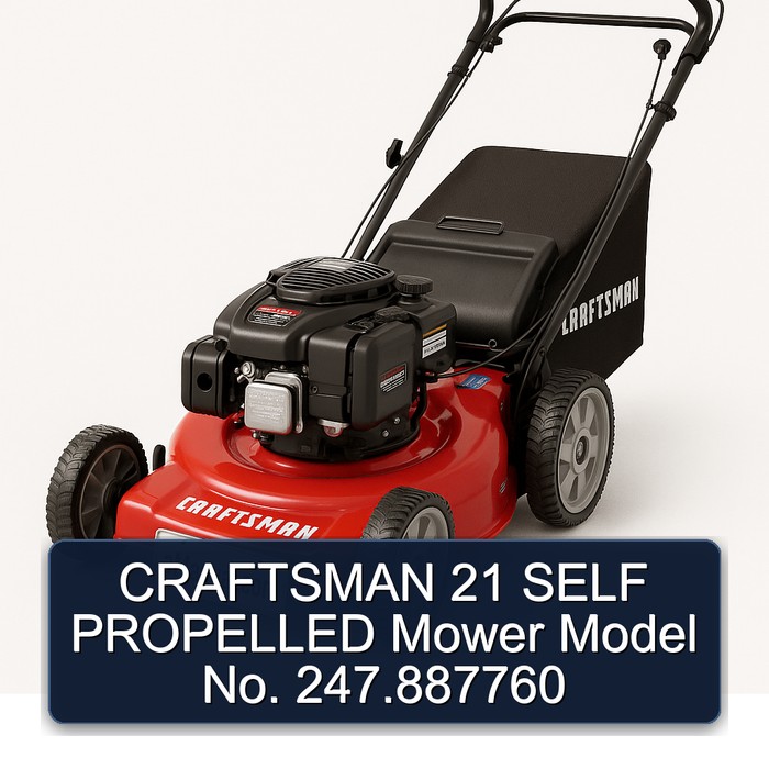 CRAFTSMAN Rasenmäher 21 selbstfahrend