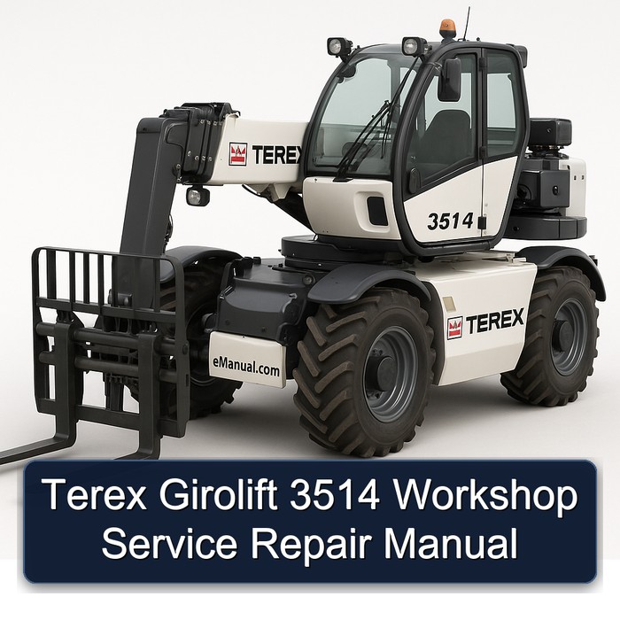 Terex Girolift 3514 Workshop Service Repair Manual PDF Download
