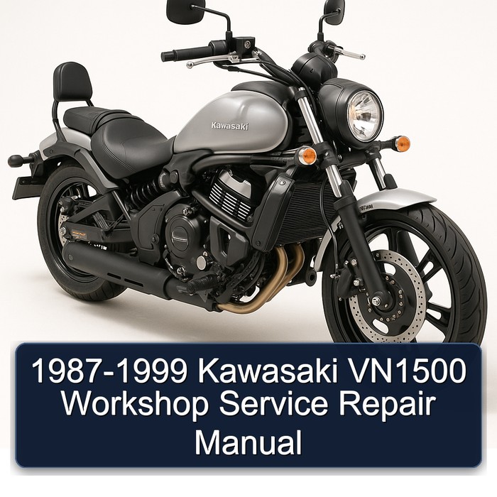 1987-1999 Kawasaki VN1500 Workshop Service Repair Manual