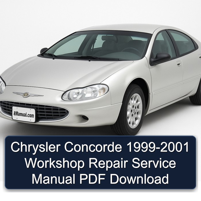 Chrysler Concorde 1999-2001 Workshop Repair Service Manual PDF Download