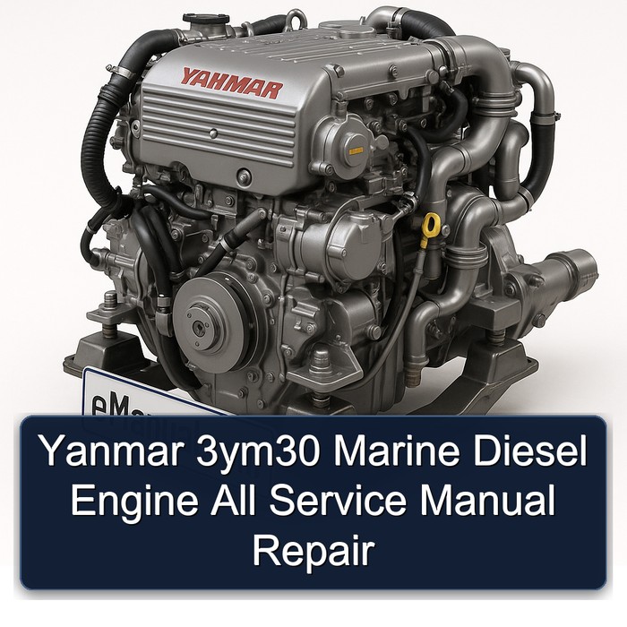 Yanmar 3ym30 Marine Diesel Engine All Service Manual Repair