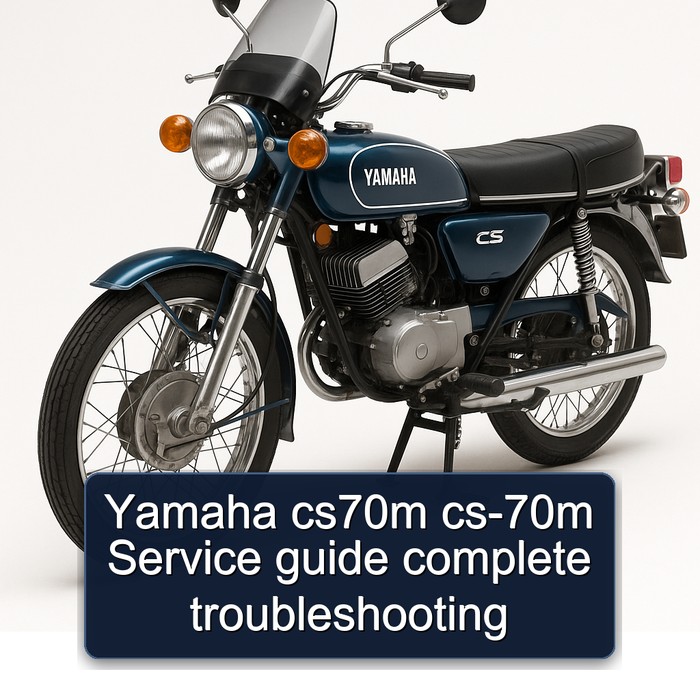 Yamaha cs70m cs-70m Service guide complete troubleshooting