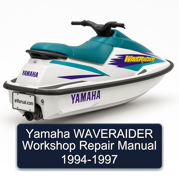 Yamaha WAVERAIDER Workshop Repair Manual 1994-1997