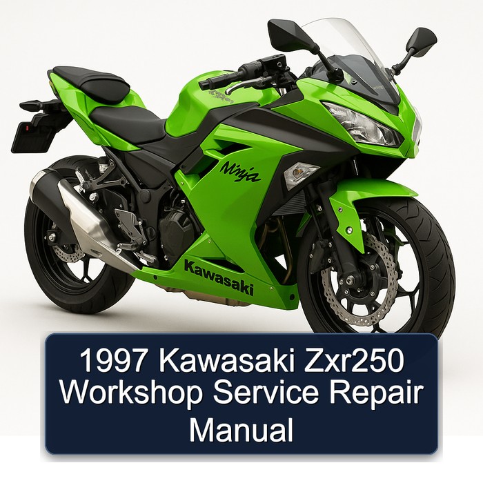 1997 Kawasaki Zxr250 Workshop Manual de servicio y reparación