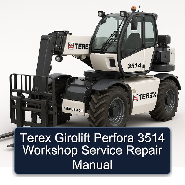 Terex Girolift Perfora 3514 Workshop Service Repair Manual 