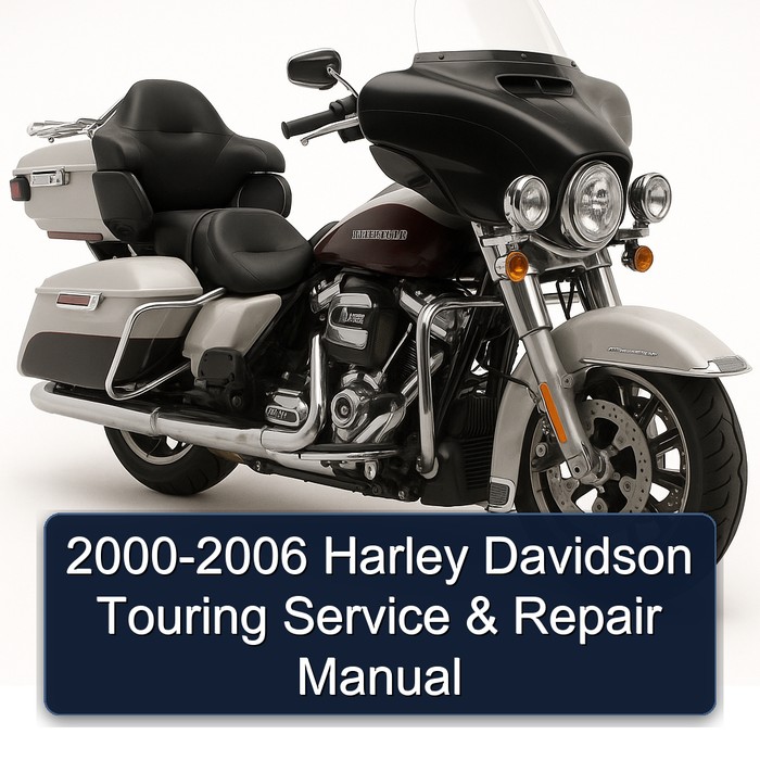 2000-2006 Harley Davidson Touring Manual de servicio y reparación