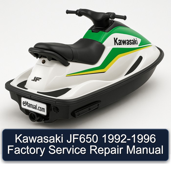 Kawasaki JF650 1992-1996 Factory Service Repair Manual