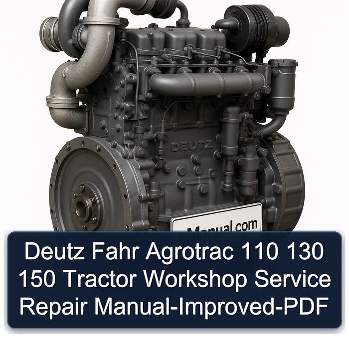 Deutz Fahr Agrotrac 110/130/150 Werkstatt-Handbuch (PDF)