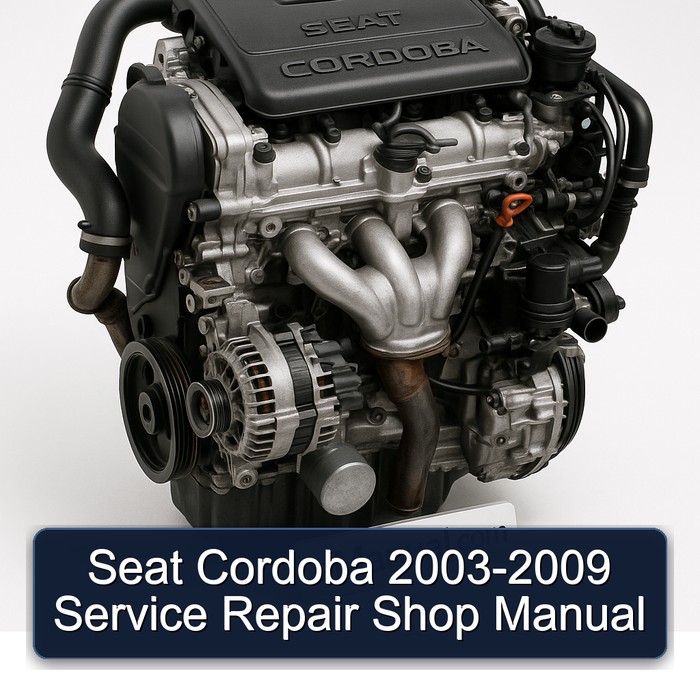 Seat Cordoba 2003-2009 Service Repair Shop Manual 