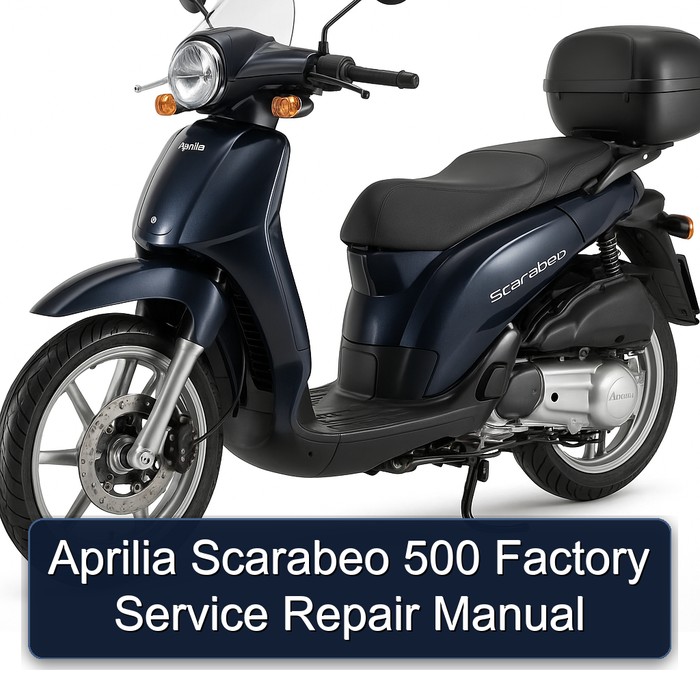 Aprilia Scarabeo 500 Factory Manual de servicio y reparación