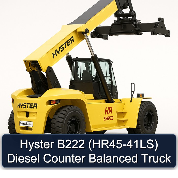 Hyster B222 (HR45-41LS) Diesel Counter Balanced Truck