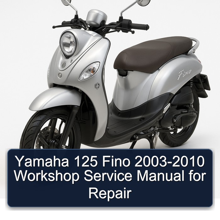 Yamaha 125 Fino 2003-2010 Workshop Service Manual for Repair