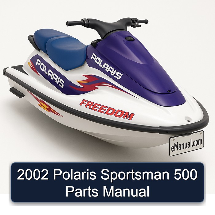 2002 Polaris Sportsman 500 Parts Manual 