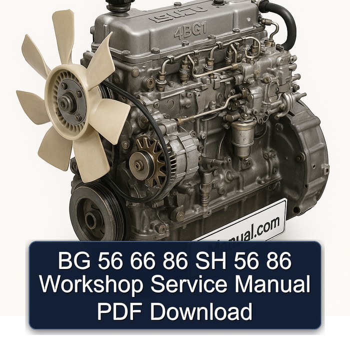 BG 56 66 86 SH 56 86 Workshop Service Manual PDF Download