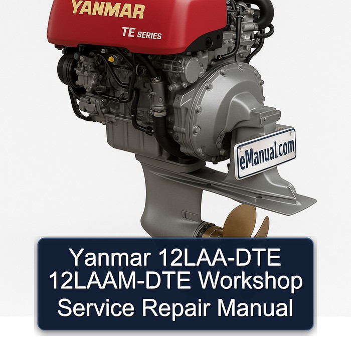 Yanmar 12LAA-DTE 12LAAM-DTE Workshop Service Repair Manual