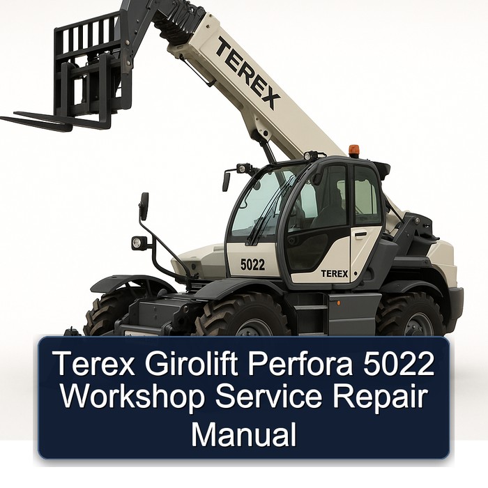 Terex Girolift Perfora 5022 Workshop Service Repair Manual 