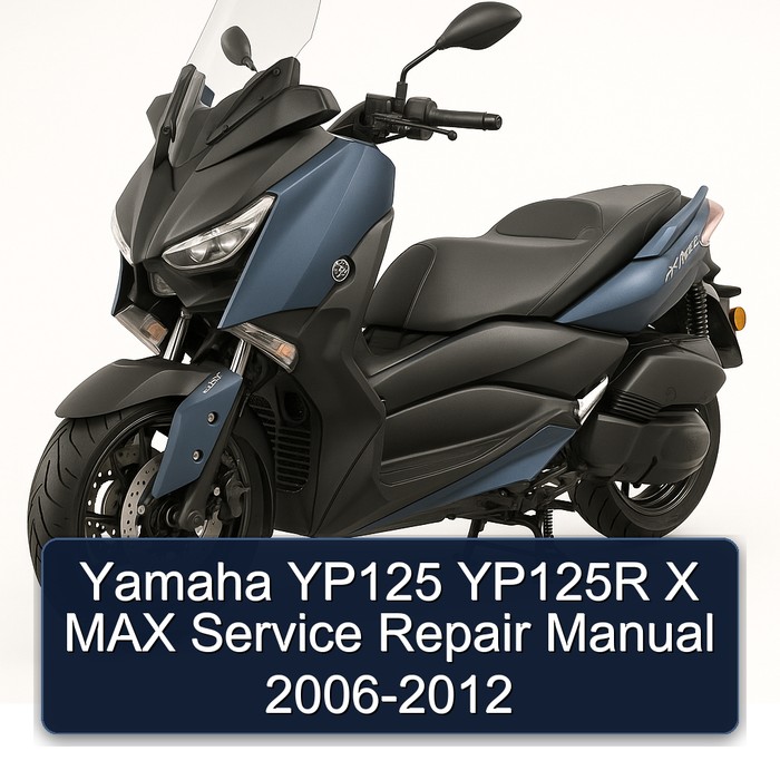 Yamaha YP125 YP125R X MAX Manual de servicio y reparación 2006-2012