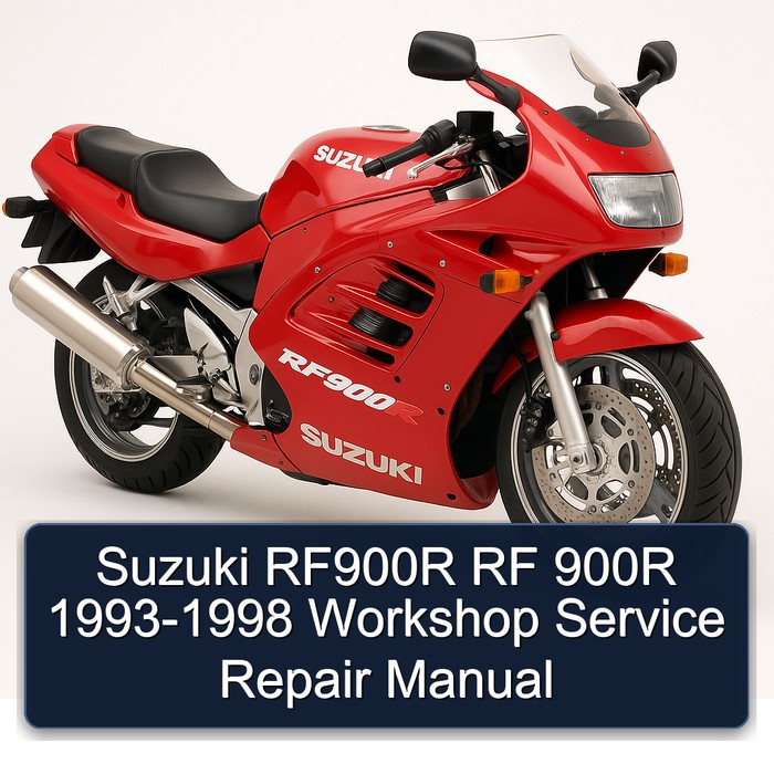 Suzuki RF900R RF 900R 1993-1998 Workshop Manual de servicio y reparación