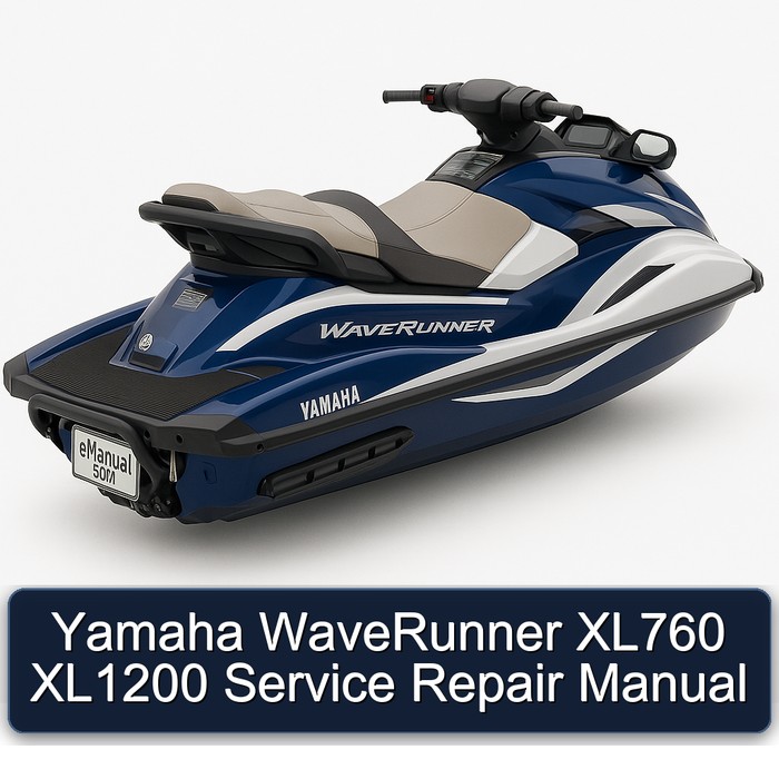 Yamaha WaveRunner XL760 XL1200 Service Repair Manual