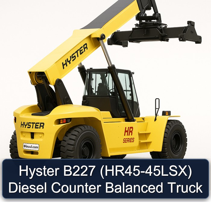 Gabelstapler Hyster B227 (HR45-45LSX) Diesel