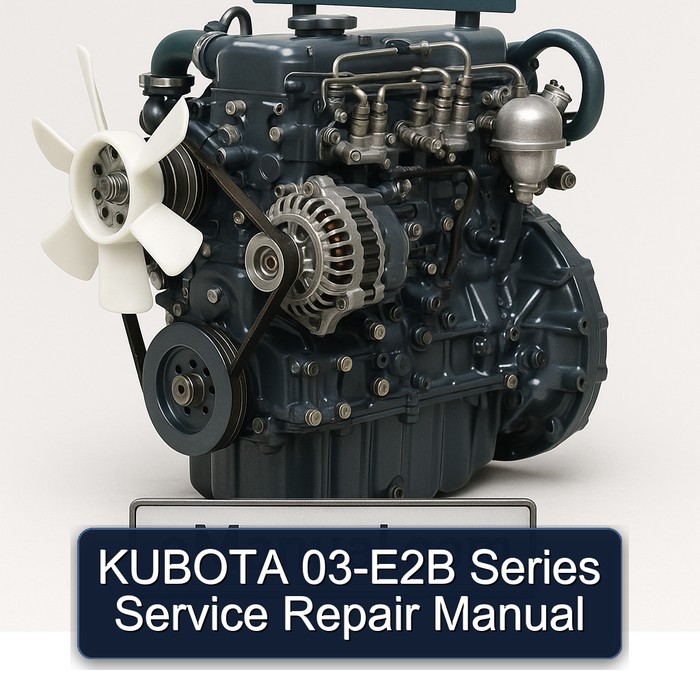 Manual de Reparación y Servicio Serie KUBOTA 03-E2B